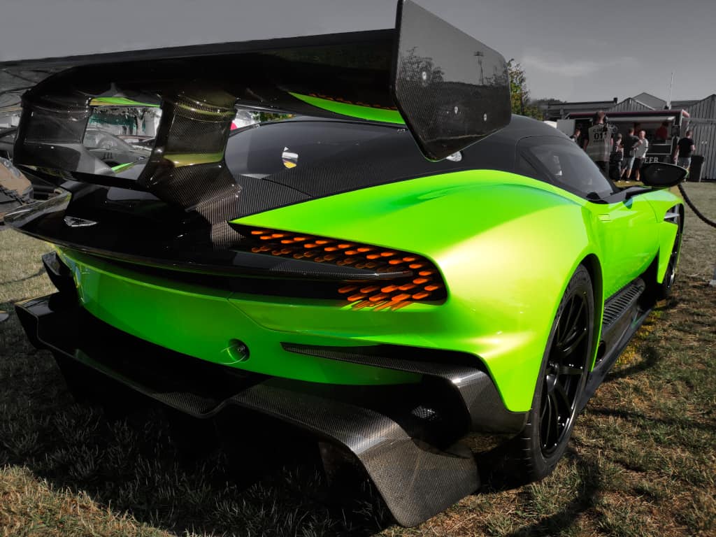 Aston Martin Vulcan in green